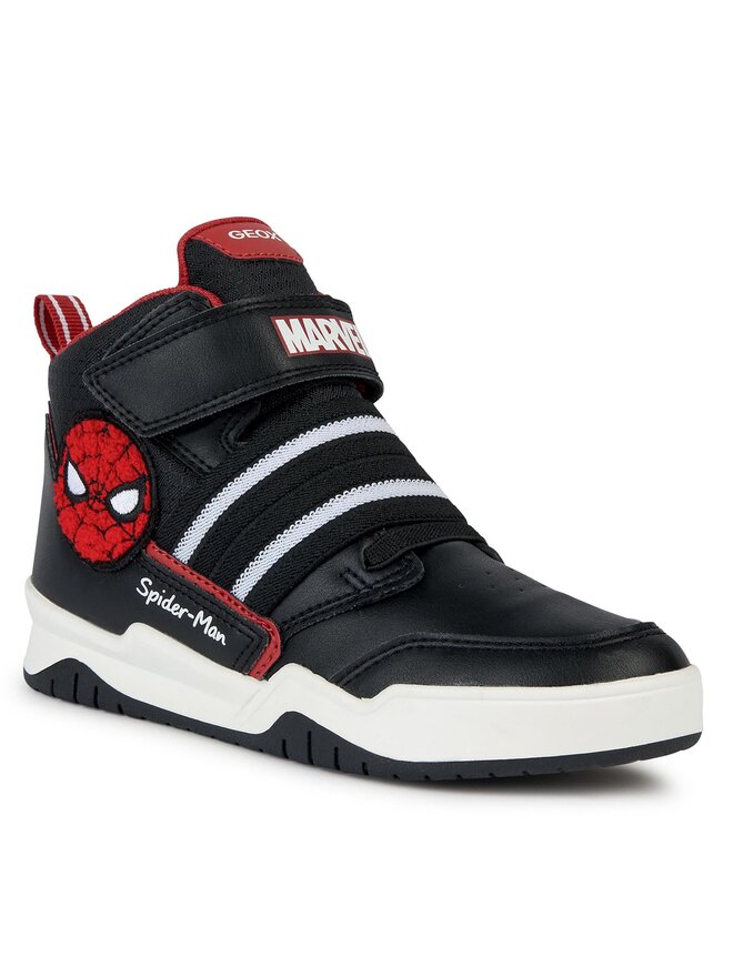 Geox Сникърси Geox SPIDER-MAN J Perth Boy J367RD 05411 C0048 S Черен
