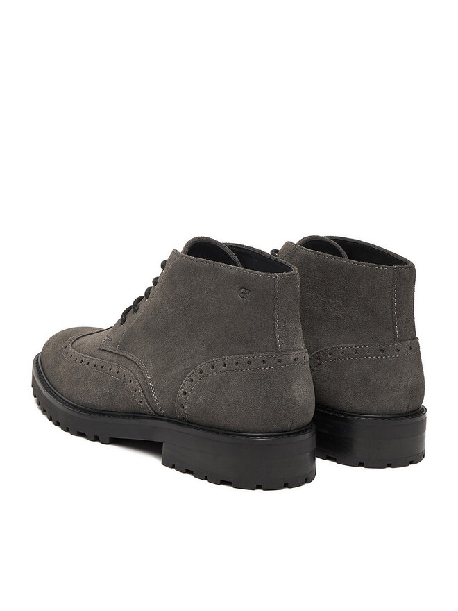 GINO ROSSI Schnürschuhe Gino Rossi EO-UBERTO-04 125AM Grau