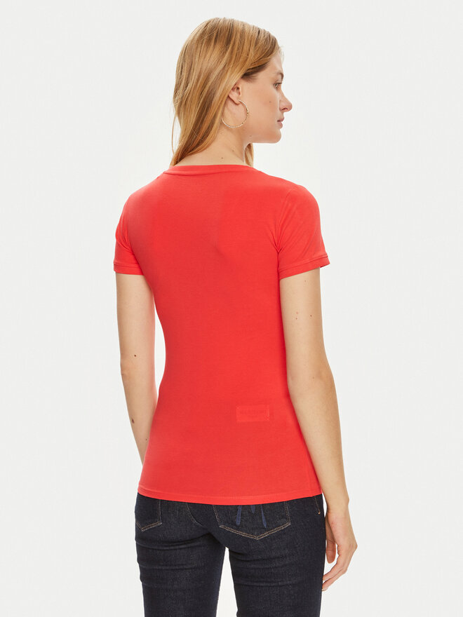 Guess Guess T-Shirt W2YI45 J1314 Rot Slim Fit