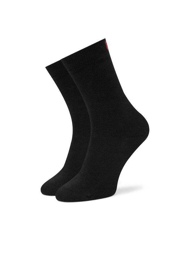 HUGO 2er-Set hohe Damensocken HUGO 50502046 Schwarz