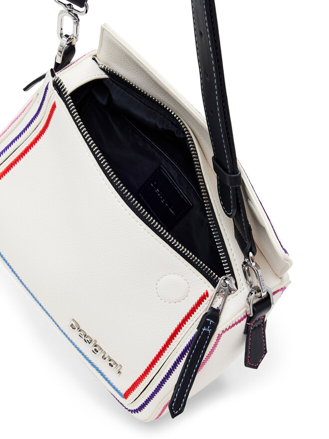 Desigual Kabelka Desigual Cleo 24WAXP19 Bílá
