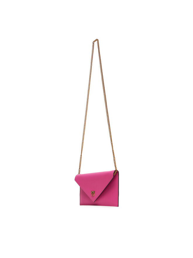 PINKO Táska PINKO Flat Purse Mini AI 25-26 PCPL 105347 A0F1 Rózsaszín