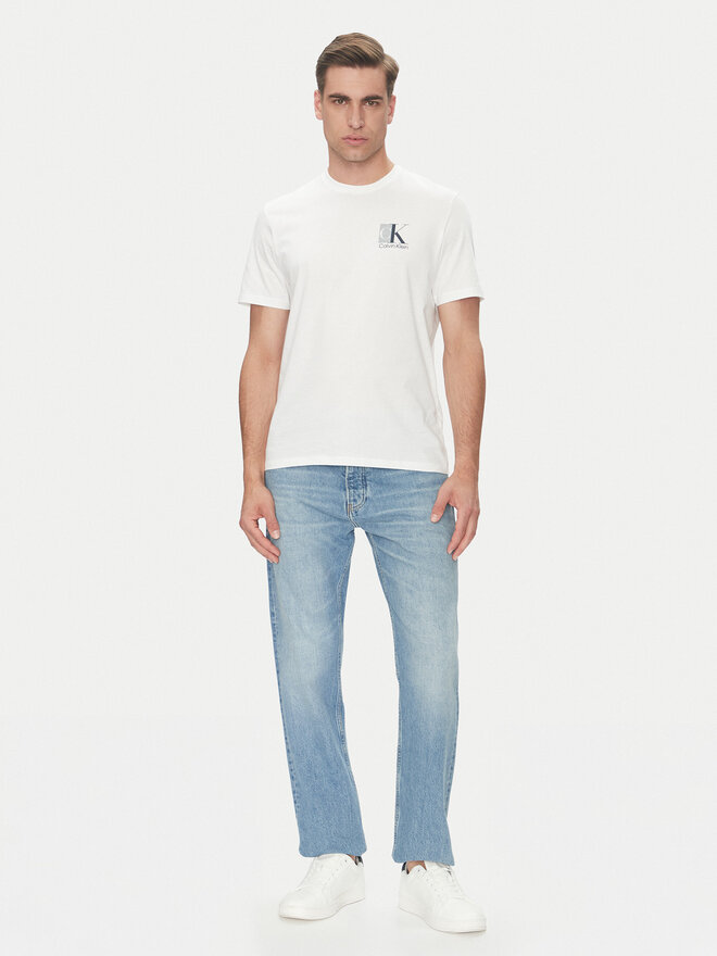 Calvin Klein Calvin Klein Camiseta LV04RC853G Blanco Regular Fit