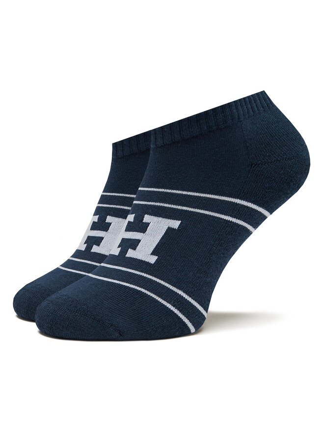 Tommy Hilfiger Set di 2 paia di calzini corti da uomo Tommy Hilfiger 701224100 Blu scuro