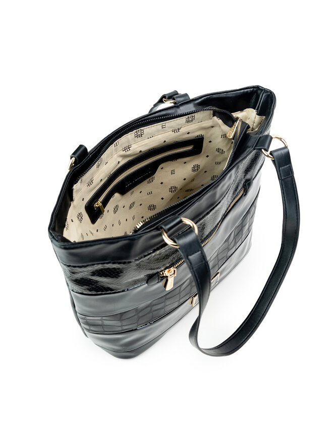 Monnari Torebka Monnari TORIMP0-24J-BAG4800-KM20D000-R00 Czarny
