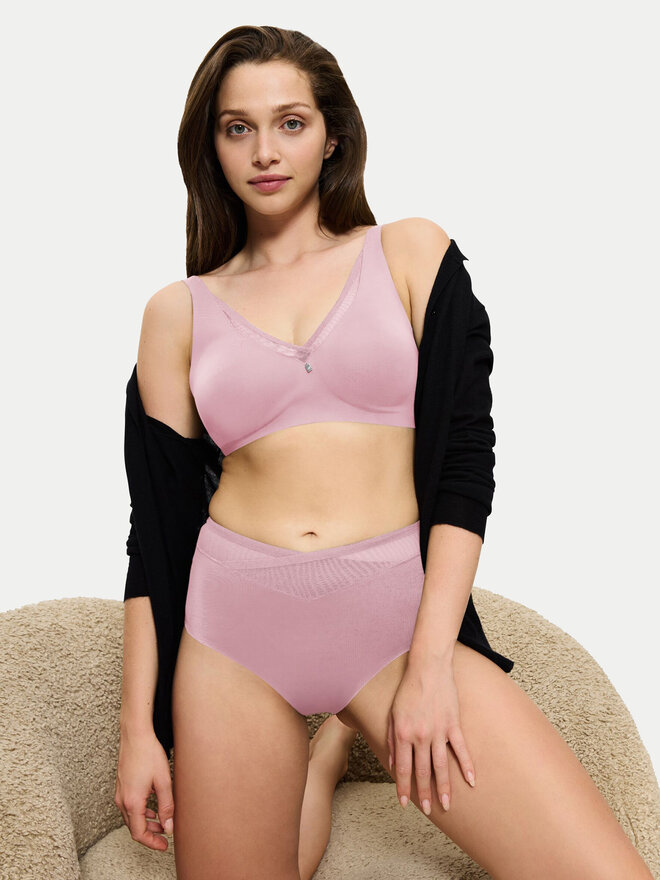 Triumph Triumph Klasszikus magas derekú alsó True Shape Sensation 10218231 Rózsaszín