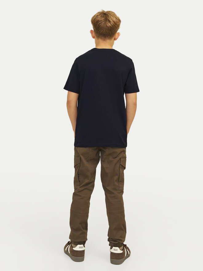 Jack&Jones Junior Jack&Jones Junior T-Shirt Corp Logo 12152730 Schwarz Regular Fit