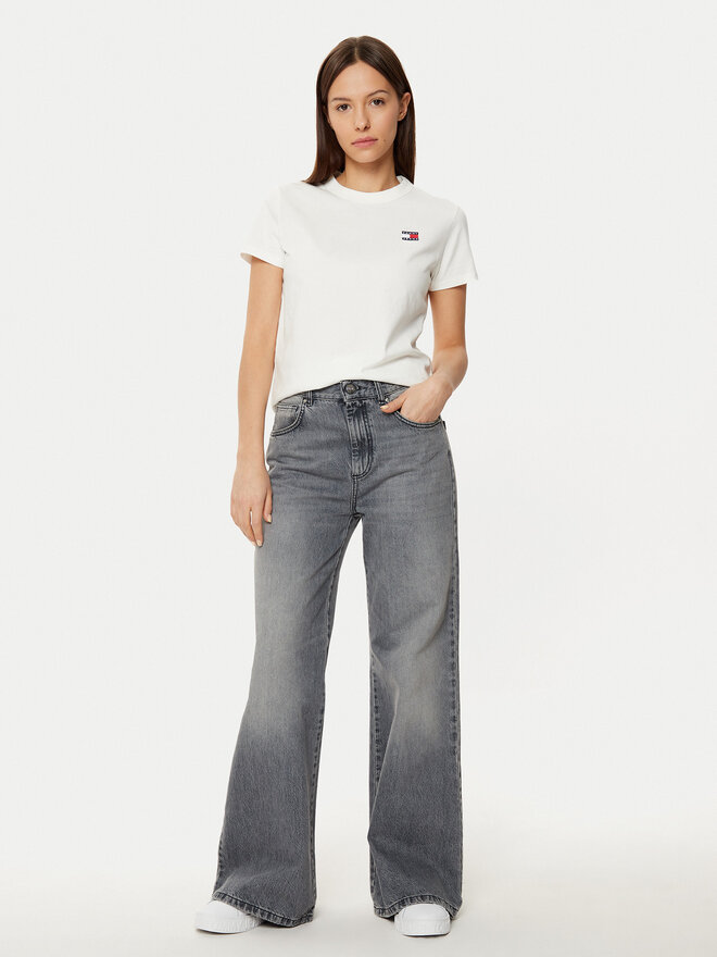 Tommy Jeans Tommy Jeans Marškinėliai DW0DW20153 Balta Regular Fit