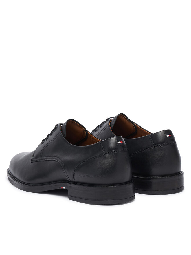 Tommy Hilfiger Halbschuhe Tommy Hilfiger Corporate Dressy Lth FM0FM06023 Schwarz
