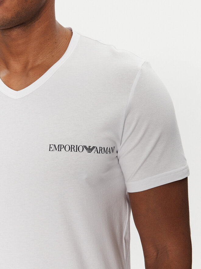 Emporio Armani Underwear Emporio Armani Underwear Σετ 2 T-Shirts EM000392 AF10779 M0082 Λευκό Regular Fit