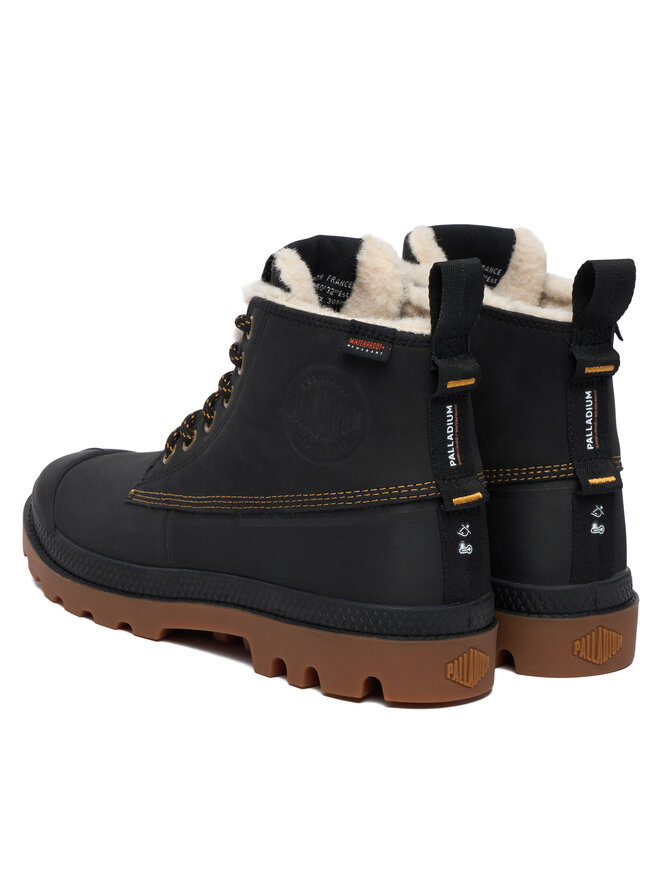 Palladium Schnürstiefeletten Palladium Pampa Duck Wl Wp+ 79547-008-M Schwarz