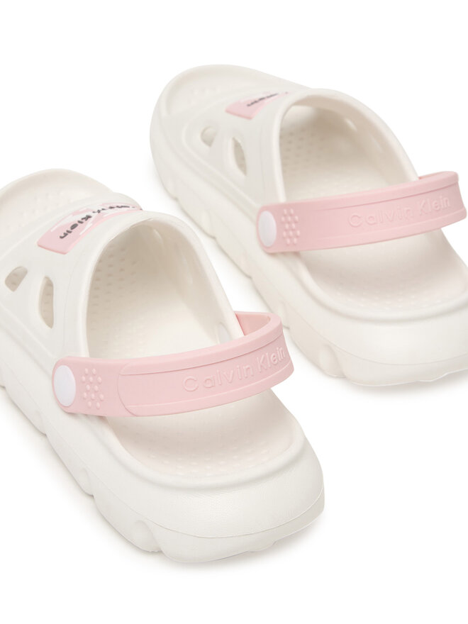 Calvin Klein Sandalen Calvin Klein Comfy Sandal V1AF-83264-0083 S Weiß