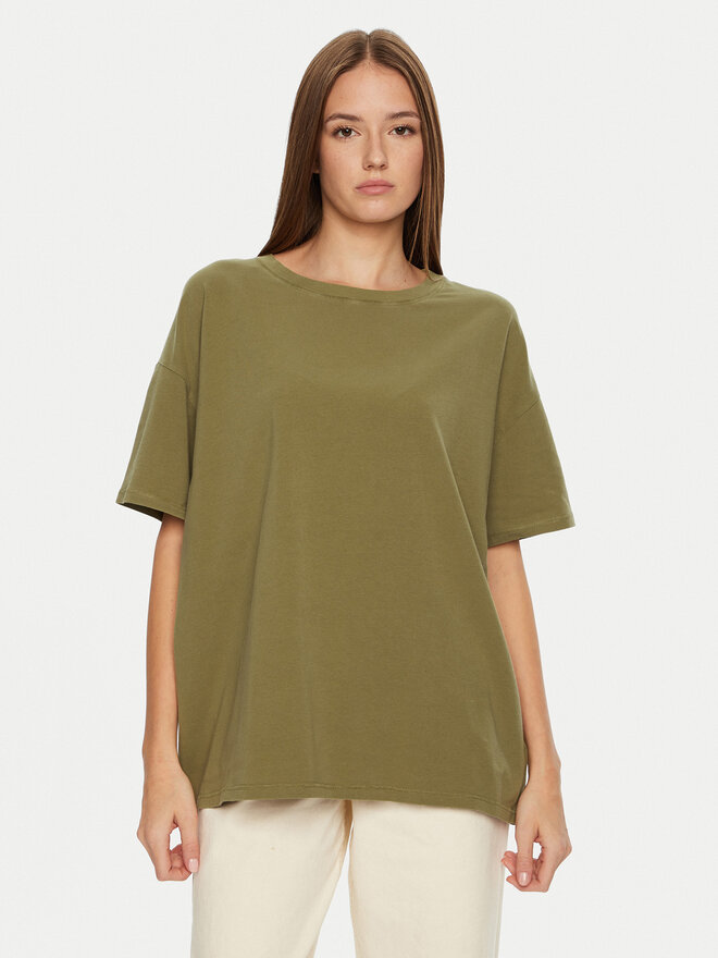 American Vintage American Vintage Футболка Pymaz PYM02AH24 Зелений Oversize