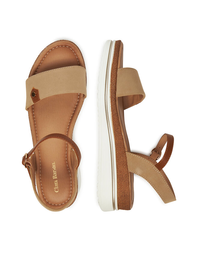 Clara Barson Sandalen Clara Barson WS2506-01 Beige