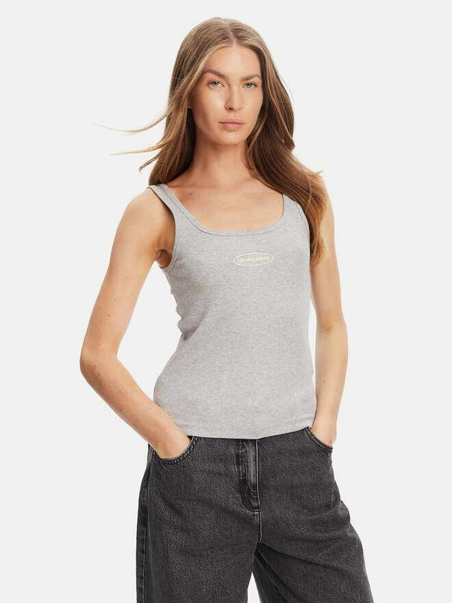 Guess Jeans Guess Jeans Top W5YP35 KA0H1 Grau Regular Fit