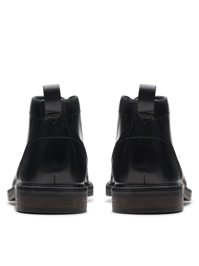 Clarks Schnürschuhe Clarks Aldwin Chukka 26179683 Schwarz