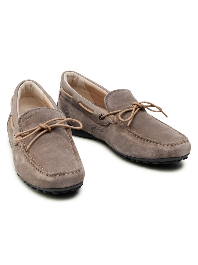 Geox Mokasinai Geox U Snake Moc A U0207A 02243 C6029 Pilka