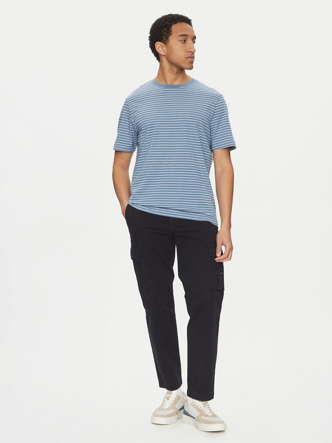 BOSS BOSS Футболка TalesStripe 50499334 Голубий Relaxed Fit
