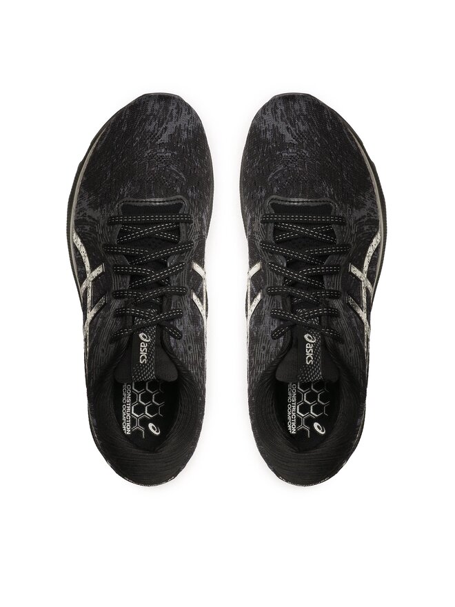 Asics Bėgimo batai Asics Gel-Nimbus 24 Platinum 1012B200 Juoda