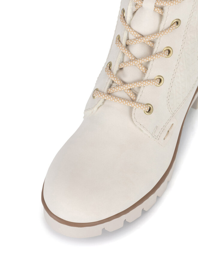Rieker Schnürschuhe Rieker X5719-60 Écru