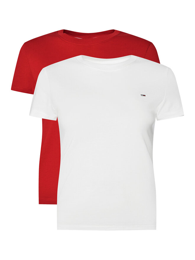 Tommy Jeans Tommy Jeans 2er-Set T-Shirts DW0DW21366 Bunt Slim Fit
