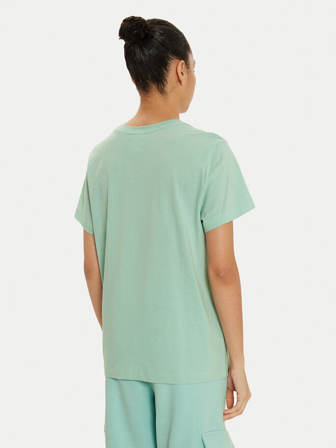 Champion Champion Marškinėliai 117650 Žalia Slim Fit