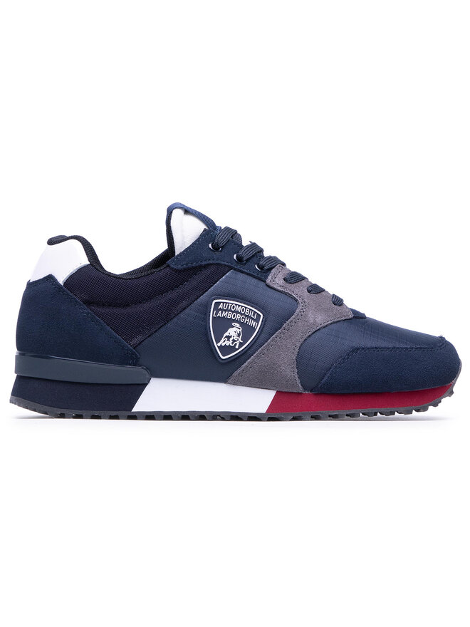 Lamborghini Sneakersy Lamborghini E0XZBSA1 Tmavomodrá