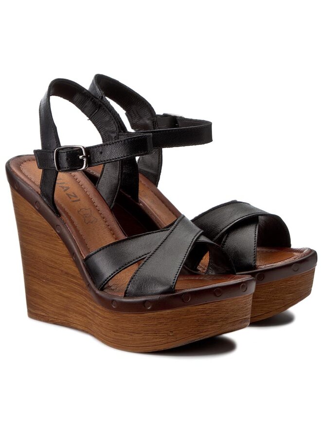QUAZI Sandale QUAZI 15311-03 Negru