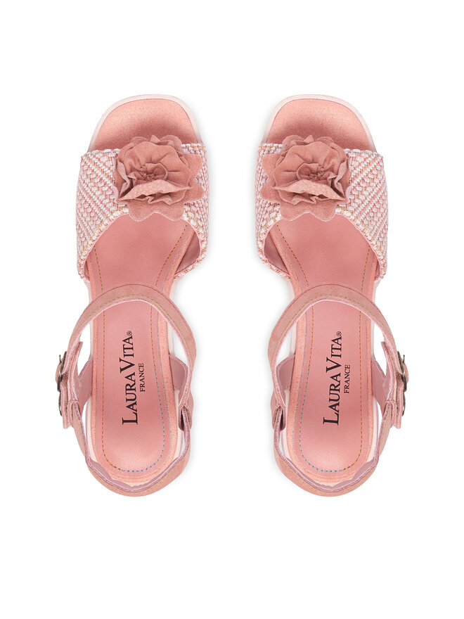 Laura Vita Sandalen Laura Vita Noao 01 Rosa
