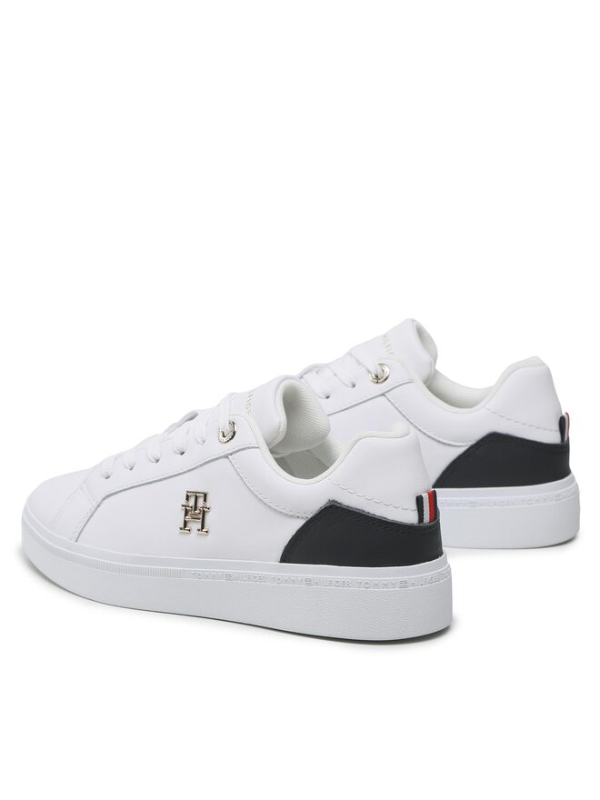 Tommy Hilfiger Sneakers Tommy Hilfiger Th Court Sneaker FW0FW06854 Weiß
