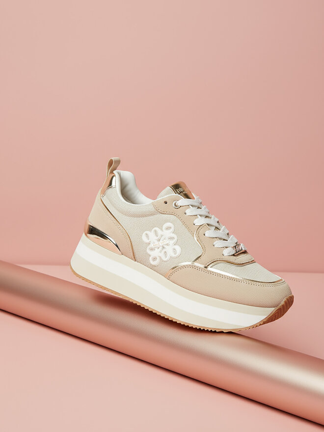 Nine West Снікерcи Nine West SS25-3C093 Бежевий