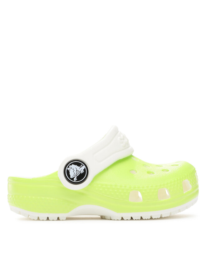 Crocs Klapki Crocs Crocs Classic Glow In The Dark Clog T 209161 Zielony