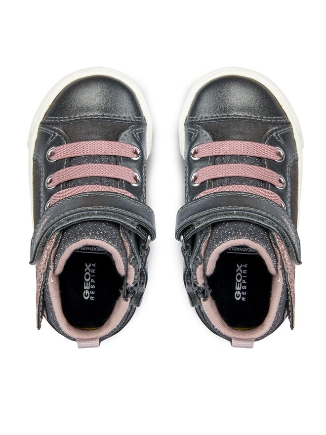 Geox Sneakersy Geox B Kilwi Girl B36D5A 022NF C9F8W M Šedá