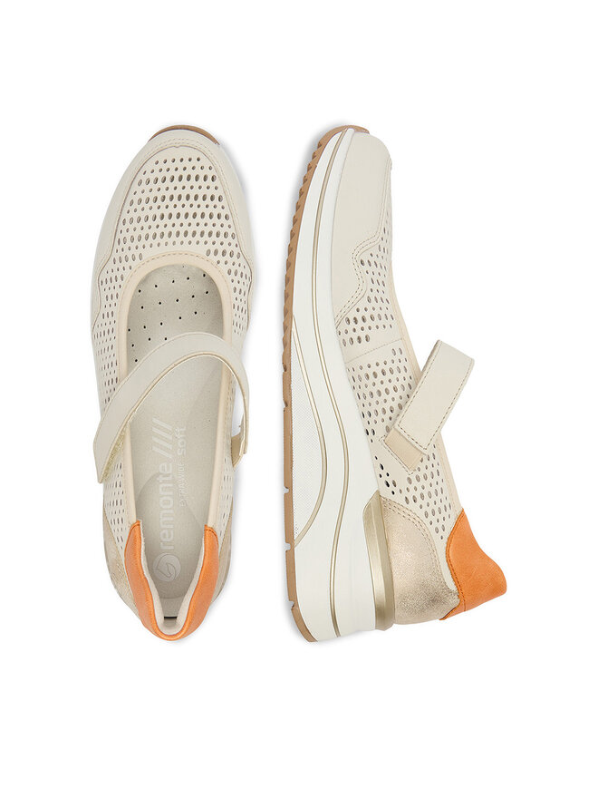 Remonte Halbschuhe Remonte CEO-D0T21-81 Beige
