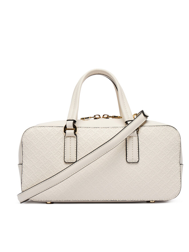 Tommy Hilfiger Handtasche Tommy Hilfiger Th Daily Crossover Mono AW0AW18415 Weiß