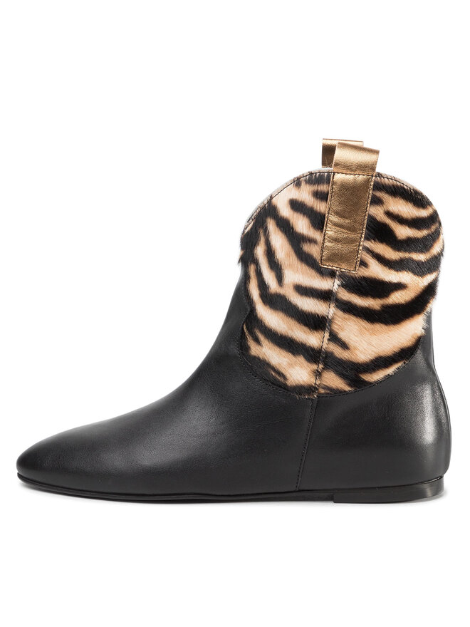 Eva Minge Botines camperos Eva Minge EM-23-06-000592 Negro