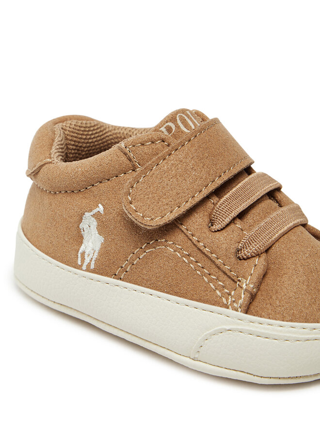 Polo Ralph Lauren Sneakersy Polo Ralph Lauren Theron V Ps Layette RL00992270 Hnedá