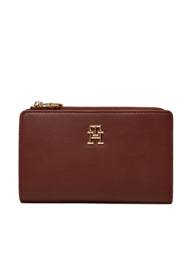 Tommy Hilfiger Portafoglio grande da donna Tommy Hilfiger AW0AW16922 Bordeaux
