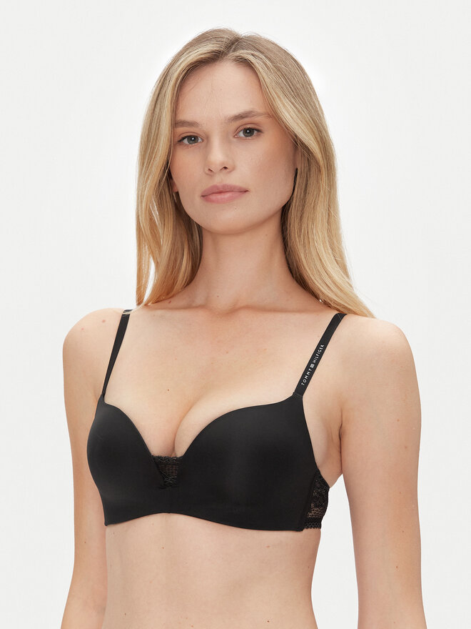 Tommy Hilfiger Tommy Hilfiger Σουτιέν Push-up UW0UW02405 Μαύρο