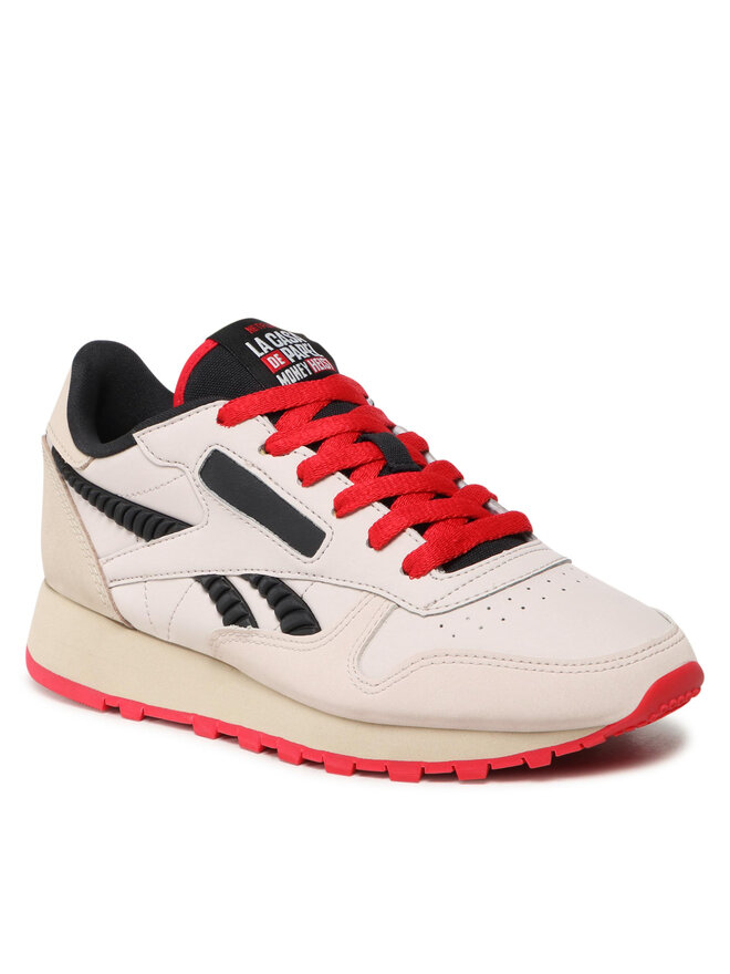 Снікерcи Reebok La Casa De Papel Classic Leather GX9443 Бежевий