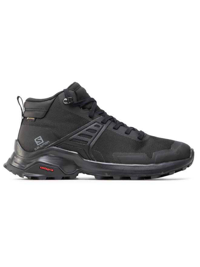 Salomon Trekkingschuhe Salomon X Raise Mid Gtx GORE-TEX 410957 27 V0 Schwarz