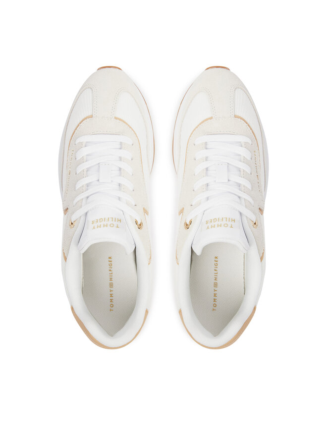 Tommy Hilfiger Sneakers Tommy Hilfiger Th Retro Runner Mix FW0FW09410 Weiß