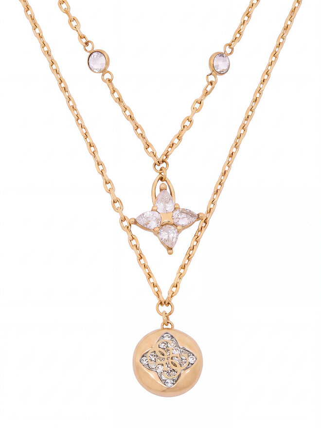Guess Halskette Guess JUBN06 468JW Goldfarben