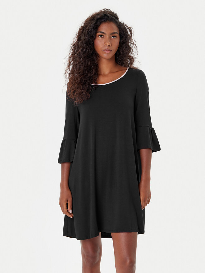 Kate Spade Kate Spade Camisón KSI51506 Negro Relaxed Fit