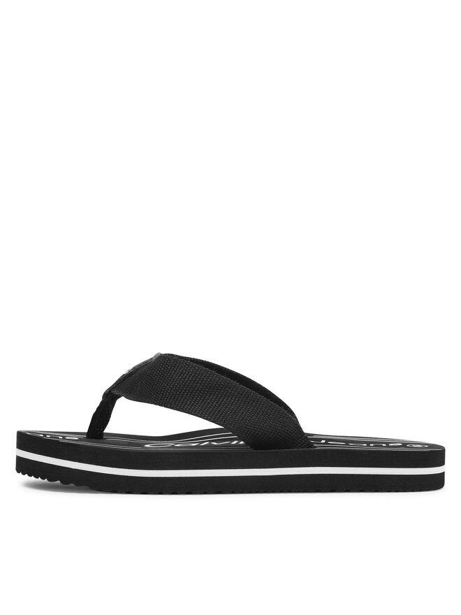 Calvin Klein Jeans Japanke Calvin Klein Jeans Logo Flip Flop V3X8-80624-0058 M Crna