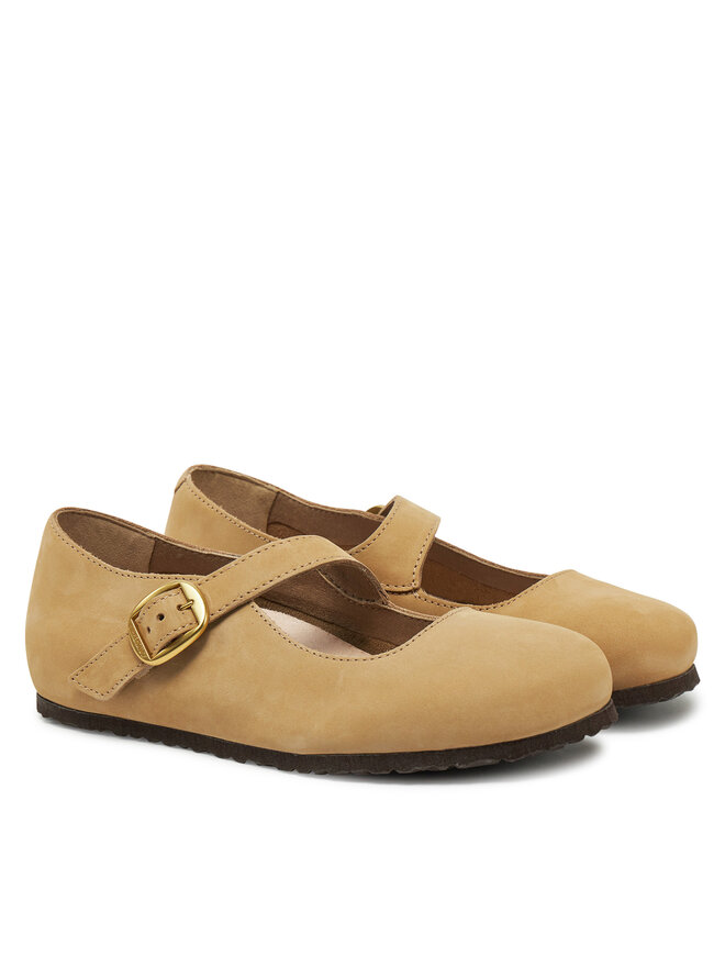 Birkenstock Baleriny Birkenstock Tracy 1029776 Beżowy
