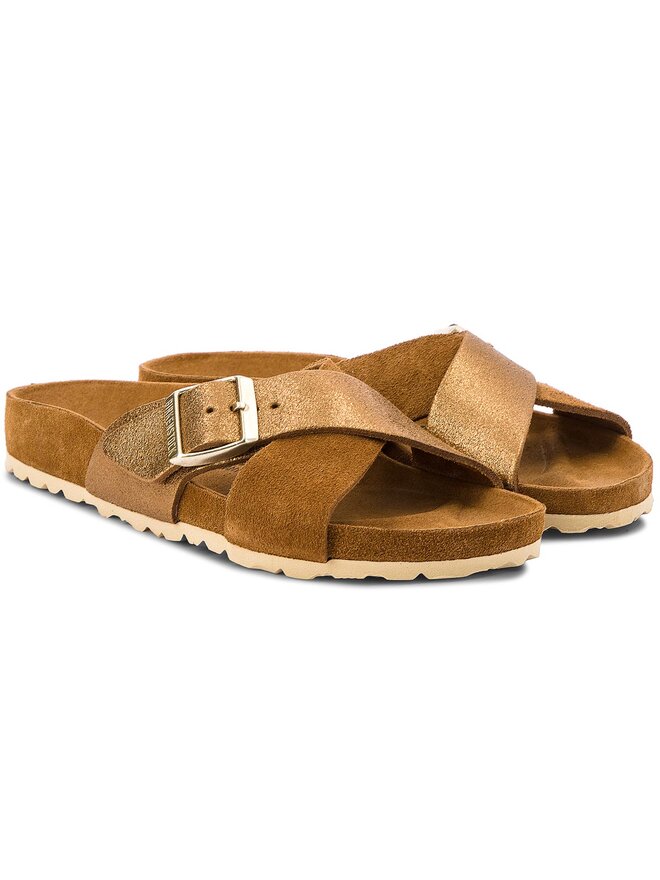 Birkenstock Pantoletten Birkenstock Siena 1008530 Goldfarben