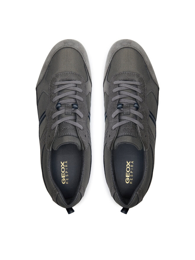 Geox Sneakersy Geox U Ravex U453FA 0EK14 C1006 Szary