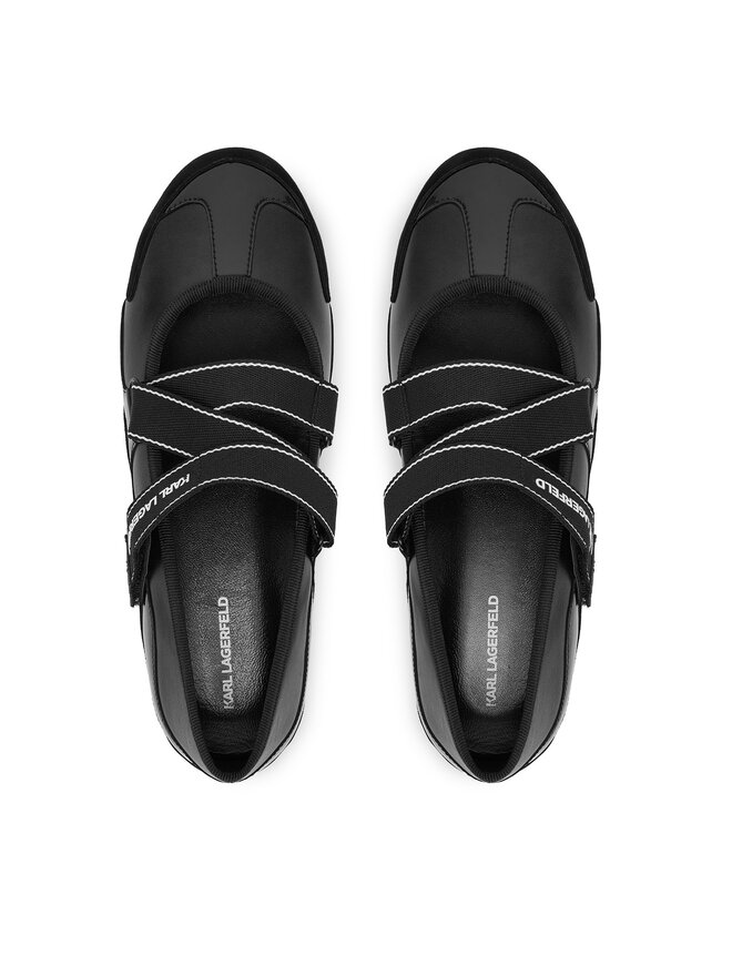 KARL LAGERFELD Балетки KARL LAGERFELD Altia KL66101 Чорний
