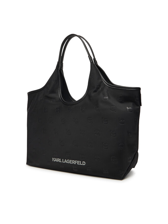 KARL LAGERFELD Táska KARL LAGERFELD A3W30116 Fekete